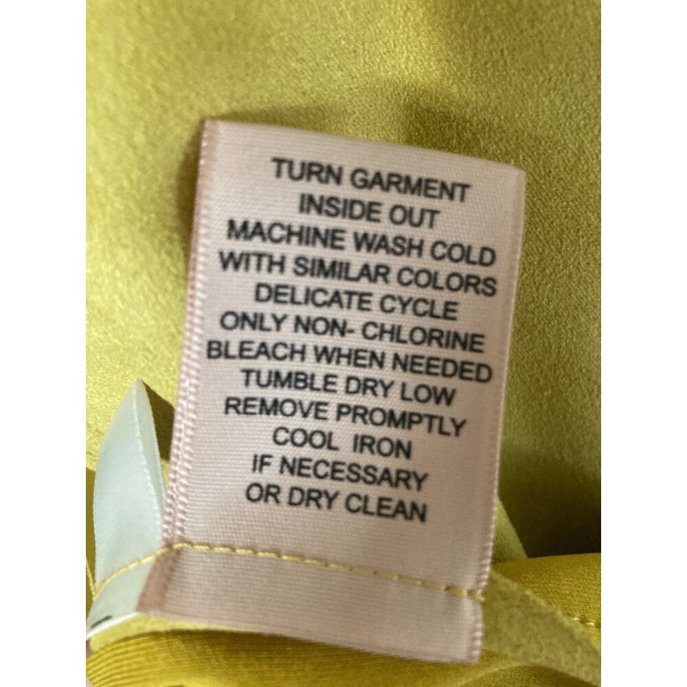 Women's L Mustard Yellow Philosophy Open Front Faux Suede Moto Jacket XS NWT - Picture 6 of 9